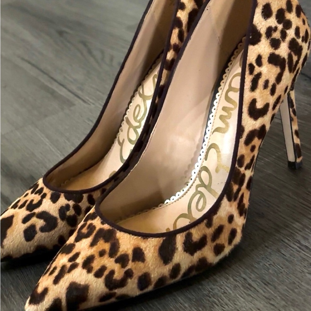 Sam Edelman Leopard Print heels